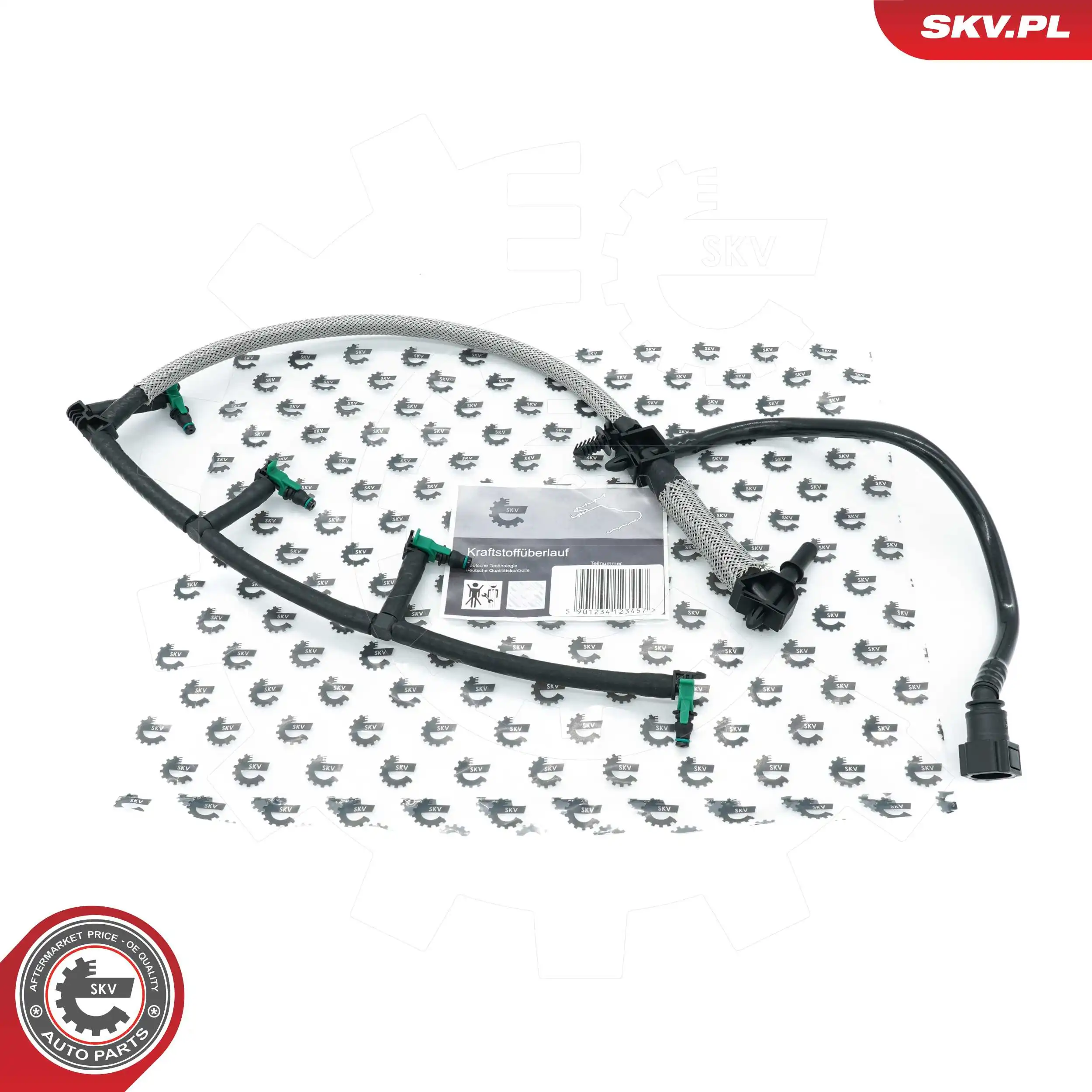 Hose, fuel overflow